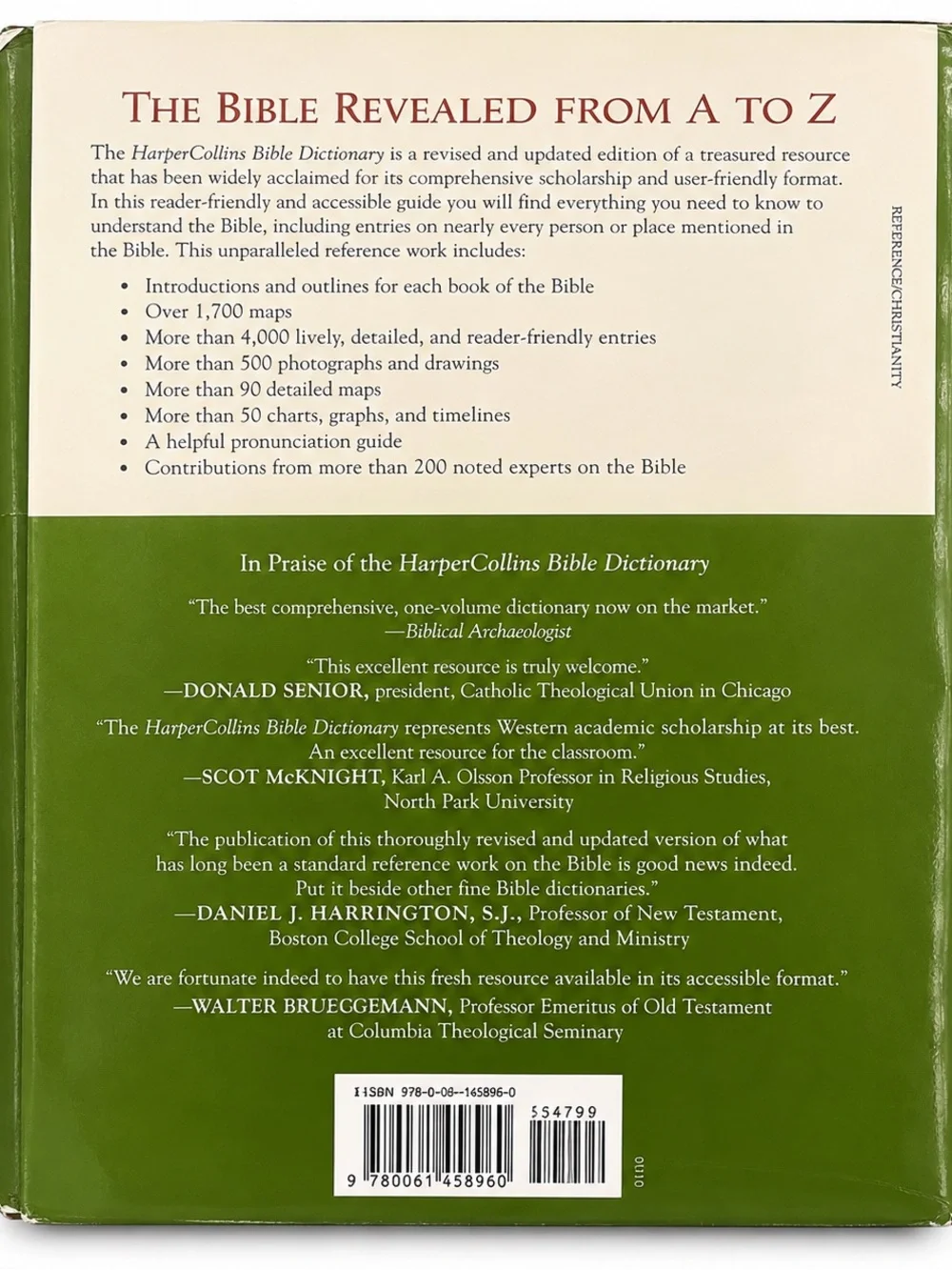 HarperCollins Bible Dictionary Revised & Updated Hardcover Mark Allan Powell